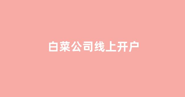 白菜网平台大全